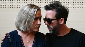 Caroline Darian et son frère, Florian Pelicot