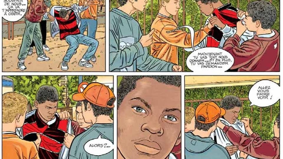 Une planche d'un tome de "Tendre Banlieue" de Tito