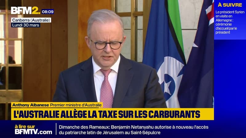 Guerre au Moyen-Orient : l'Australie va réduire "de moitié" la taxe sur les carburants