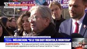 Retraites: "Les macronistes traitent les gens comme du bétail" estime Jean-Luc Mélenchon