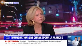 Loi sur l'immigration : "Nous sommes en immigration forcée"déclare Valérie Pécresse (LR)