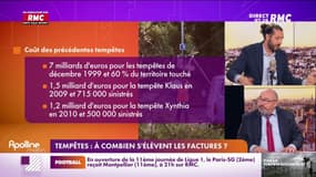 Tempêtes: à combien s'élèvent les factures ?