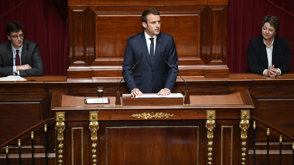 Macron Va De Nouveau S'exprimer Devant Le Parlement Réuni En Congrès à ...