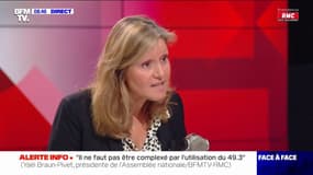 Yaël Braun-Pivet sur l'affaire Quatennens : "C'est à son groupe de décider s'il peut siéger"