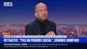 Suspension de la réforme des retraites: pour Manuel Bompard (LFI), "le Parti socialiste s'est ridiculisé dans cette séquence" 