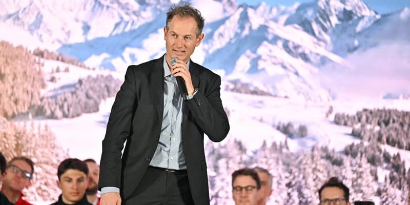Edgar Grospiron, président du Cojo 2030, le 18 février 2025