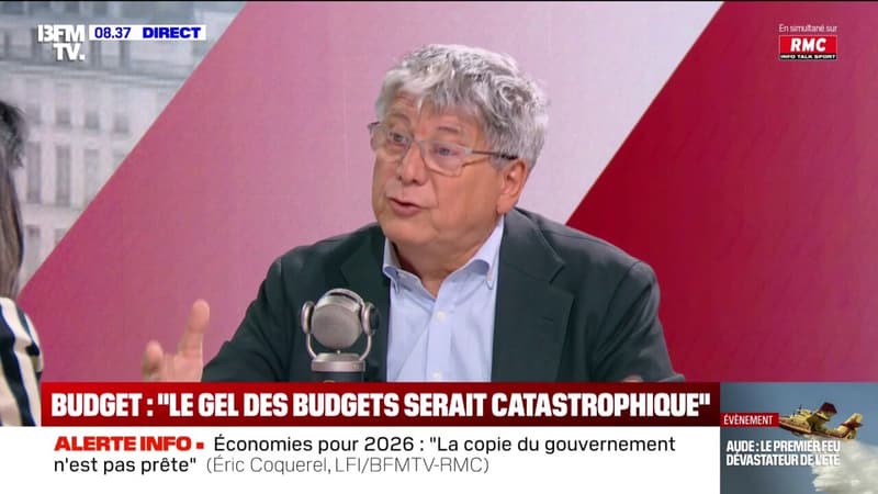 Budget: La copie n'est pas prête, assure Éric Coquerel (LFI) après avoir rencontré le ministre de l'Économie