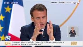 Regardez l'intégralité de l'intervention d'Emmanuel Macron face aux journalistes