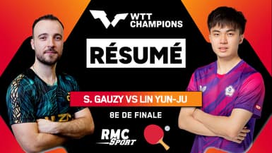 Résumé : Simon Gauzy va-t-il venger Alexis Lebrun face au redoutable LIN Yun-Ju ? (WTT Champions Macao)