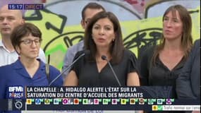 Hidalgo sur les migrants: "La situation actuelle est intenable et doublement indigne"