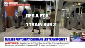 Transports en IDF : les perturbations dans le RER et Transilien