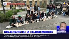 Réforme des retraites: les jeunes lyonnais de plus en plus mobilisés