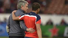 José Mourinho et Lucas Moura