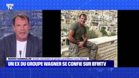 Un ex du groupe Wagner se confie sur BFMTV - 12/05