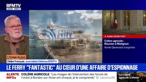 Logiciel espion dans un ferry à Sète: "On est typiquement dans la guerre hybride" explique Didier François, journaliste défense à BFMTV