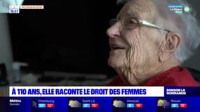 La doyenne de Normandie, 110 ans, revient sur sa vie et sur le droit des femmes à travers les années