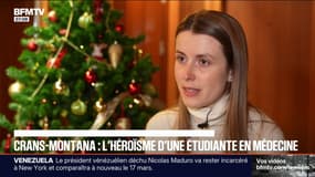 "On n'est pas préparé à ça": l'héroïsme d'une étudiante en médecine qui a porté secours aux victimes de l'incendie à Crans-Montana 