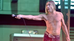 Iggy Pop sur scène en octobre 2015