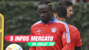 Mané, Mbappé, Aké... Les 5 infos mercato du 29 juillet (à la mi-journée)