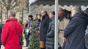 Une cérémonie d'hommage aux victimes de l'attentat du marché de Noël de Strasbourg a eu lieu ce lundi 11 décembre 2023