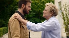 M. Pokora et Muriel Robin dans "Le Premier oublié"