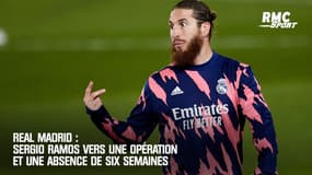 Real Madrid : Sergio Ramos vers une opération et une absence de six semaines