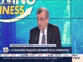 François Villeroy de Galhau (Banque de France): La croissance française contaminée par le coronavirus - 02/03