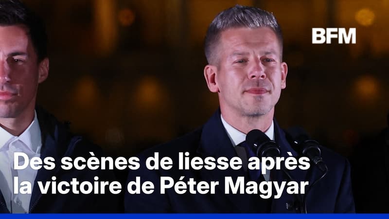 Des milliers de personnes réunies à Budapest pour célébrer la victoire de Péter Magyar sur Viktor Orbán