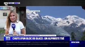 Chute d'un bloc de glace au Mont-Blanc: deux Allemands de 30 et 39 ans portés disparus