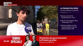 Démission de Sébastien Lecornu: "Il a abandonné les français", estime un habitant de Nice