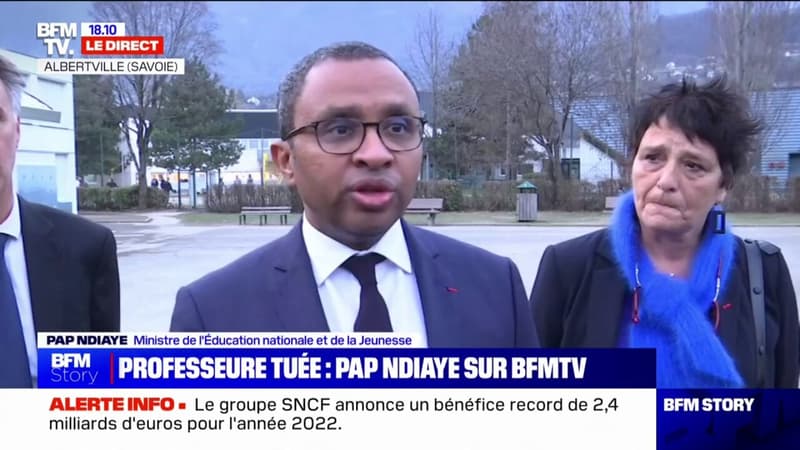 Professeure tuée: Pap Ndiaye évoque "un traumatisme pour toute la communauté éducative"