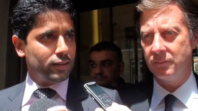 Nasser Al-Khelaifi et Sébastien Bazin