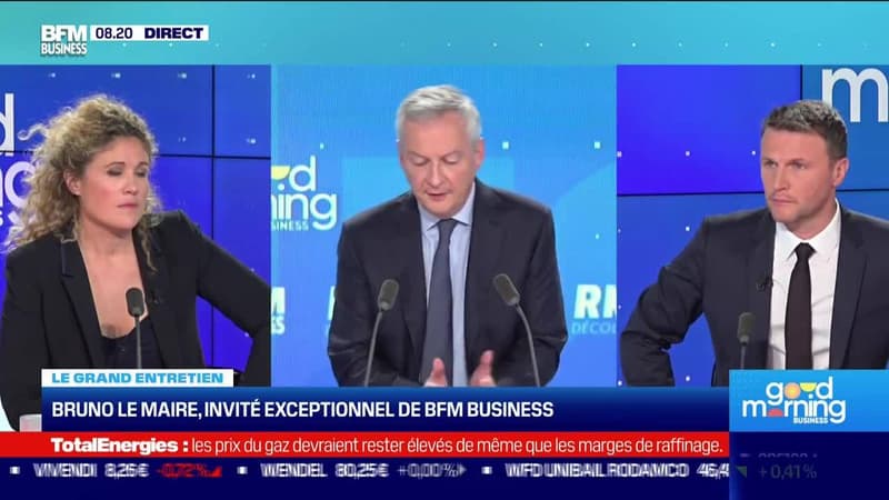 Bruno Le Maire (Ministre de l'Économie) : Emmanuel Macron promet de nouvelles aides pour les PME - 27/10