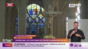 Chiffre RMC - Les vols dans les églises augmentent de 35%