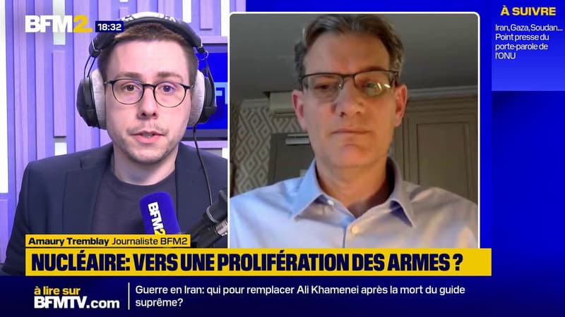 Dissuasion nucléaire: le discours d'Emmanuel Macron montre "une forme de nervosité" selon le directeur d'ICAN France