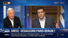 Référendum grec: Paris et Berlin affichent leur désaccord