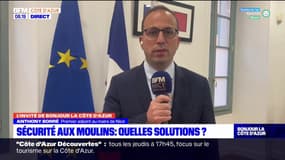 Nice: Anthony Borré demande des "moyens permanents" pour assurée la sécurité aux Moulins