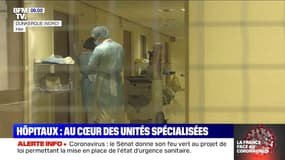 Dunkerque: le centre hospitalier a dû se restructurer pour faire face à l'arrivée de patients contaminés au coronavirus