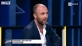 Christophe Dugarry dans Le Vestiaire