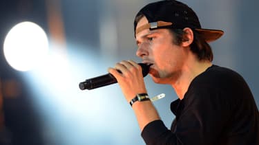 Le rappeur Orelsan en concert au Stade de France en 2013