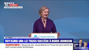 "Je me suis présentée en tant que conservatrice et je gouvernerai en tant que conservatrice": Lizz Truss succède à Boris Johnson