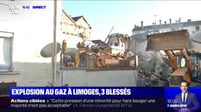 Trois personnes ont été blessées après une explosion au gaz à Limoges