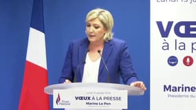 "Sur l'Europe, nous avons une stratégie de conquête", annonce Marine Le Pen 