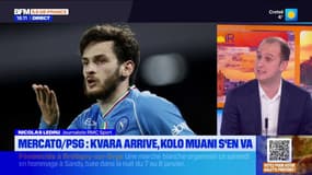 PSG: Khvicha Kvaratskhelia arrive, Randal Kolo Muani s'en va