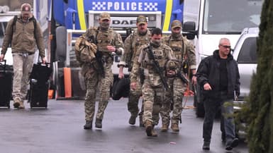 Les autorités australiennes à la recherche d'un homme soupçonné d'avoir tué deux policiers, le 28 août 2025 à Porepunkah.
