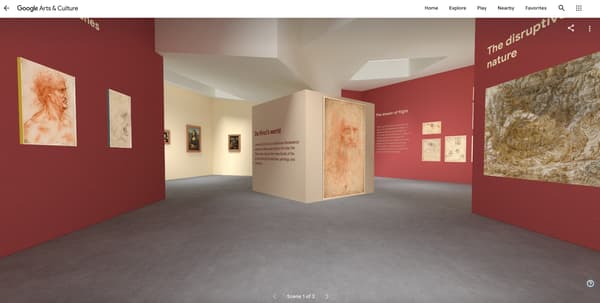 "Inside a Genius mind" se visite comme un musée interactif