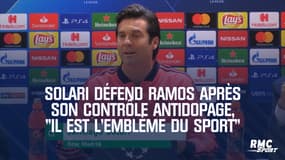 Solari défend Ramos après son contrôle antidopage, "il est l'emblème du sport"
