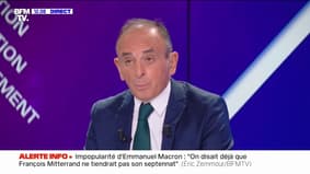 Eric Zemmour denounces "the aggression of anti-fascist militants, of the rabble" at a book signing