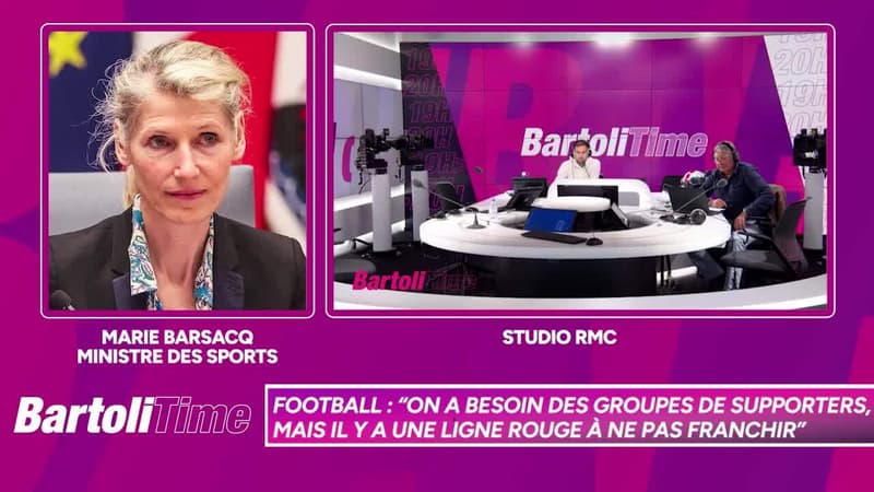 Football : "On a besoin des supporters, mais il y a une ligne rouge à ne pas franchir", prévient Barsacq