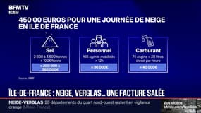 Une journée de neige en Île-de-France coûte entre 400 et 600 millions d'euros